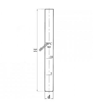 Пробирка колориметрическая 10 мл ГФ 7.380.331